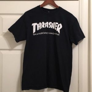 Thrasher black Tshirt Sz M🙂